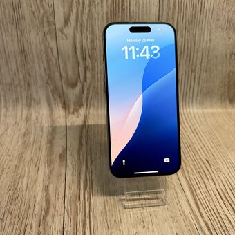 iPhone 15 Pro 128GB, nature, 100% baterie,vada na displayi - 13