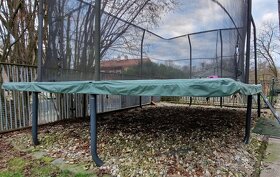 Mega trampolina jumpking rectangular 3,66 x 5,20 m - 13