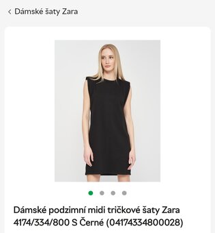 Zara dámské mikinové mini šaty vel. S/M - 13