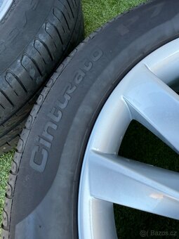 Škoda Superb 3 - 215/55 R17 - LETNí ORIGINÁLNÍ SADA - 13