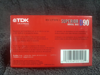 Zabalené Mc kazety, TDK, BASF, EMTEC, PHILIPS, SONY, THAT'S - 13