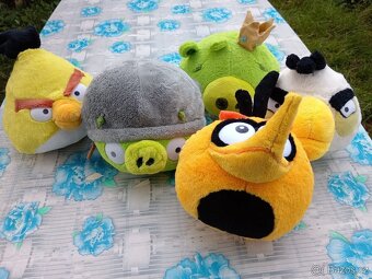 plyšáci Angry Birds hlavy - 13