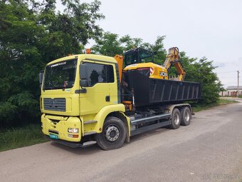 Man 6x4 hákový nosič kontejneru - 13