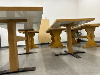 4ks PROFI restaurační jídelní stoly GASTRO - 13