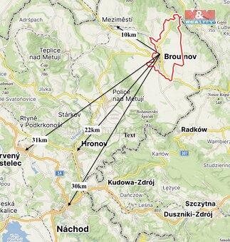 Prodej rodinného domu, Broumov, ul. Bratří Čapků - 13