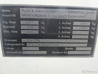 Toyota Hiace 4wd, nová TK,extra vysoka s nadstavbou - 13