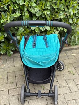 Kočárek CYBEX Eezy S Twist+2 Black 2021, river blue - 13