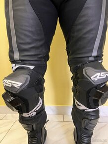 RR Evo III Grey Storm vel.56 kožená dvoudílná moto kombinéza - 13