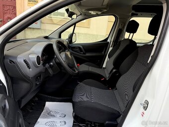 Peugeot Partner Maxi 1.6HDi 73kw koup.ČR DPH Klima 2.Majitel - 13