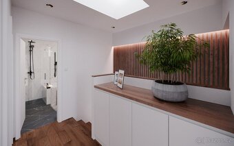 Prodej bytu 4+kk 89 m² se zahradaou a garáží - 13