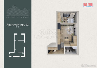 Prodej apartmánu 2+kk, 51 m², Ostružná - 13
