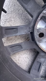 Lehká litá kola Škoda 17" s letními pneu 225/45 R17 - 13