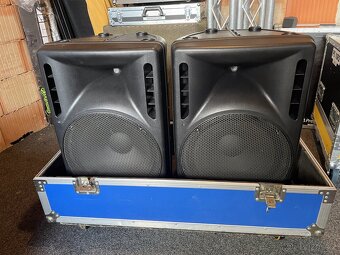 2x Aktivní reprobox LD systems + Case na kolech - 13