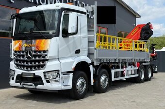 Mercedes-Benz Arocs Actros 3236 - 8x4 - Valník+HR-Palfinger - 13