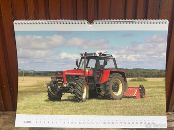 Kalendáře s traktory Zetor na rok 2026 - 13