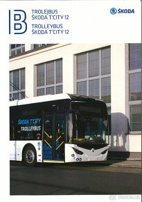 Prospekty - Trolejbusy Škoda 1 - 13