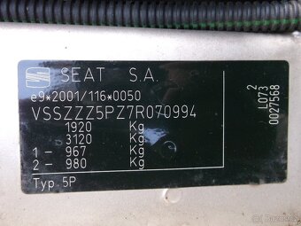 Seat  Altea 1.6 - 13