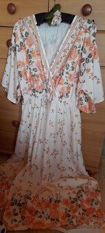 Shein květované dlouhé šaty - NOVÉ - 13