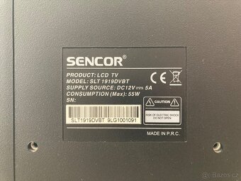 TV Sencor + Set-top box GoSAT - 13