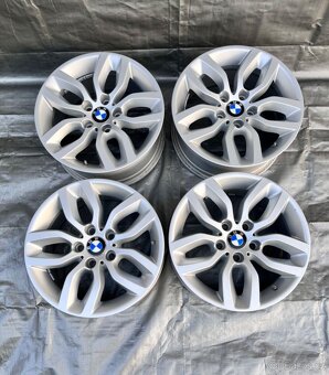 5x120 R17 originál disky BMW X3 - senzory pneu - 13