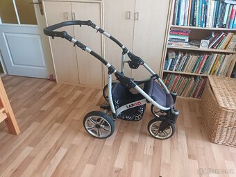 Kočarek Babylux Largo Flowers trojkombinace - 13