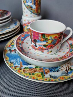 Vánoční porcelánová sada Eschenbach série "Jingle Bells" - 13