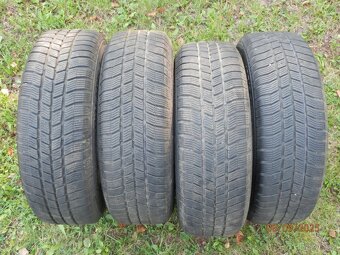 4x Obutá zimní sada ŠKODA OCTAVIA 2 BARUM 195/65 R15 - 13