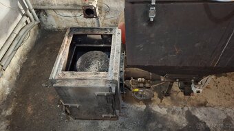 Přestavba kotle Viadrus 5č, na automtcký podavač Benekov - 13