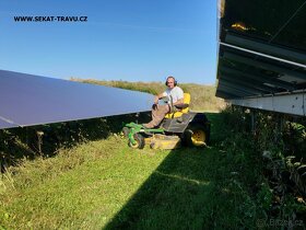 Sekání solární elektrárny, sekání trávy po celé ČR - 13
