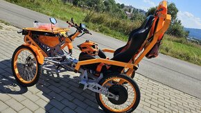 Terénny vozik 2x 1500W 40km/h dojazd 50km pre vozičkárov - 13