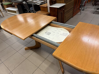 dvakrát set dubový stůl se šesti židlemi - 13