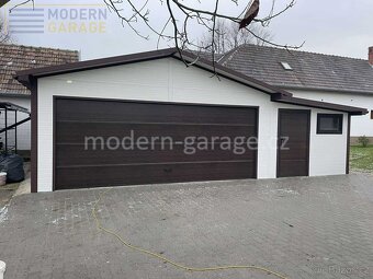 Zateplené montované garáže PIR 4x6/6x6m celá ČR - 13