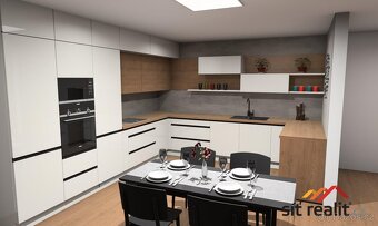 Novostavba byt 2+kk, 55m2 + 40m2 zahrada, garážové stání, Pr - 13