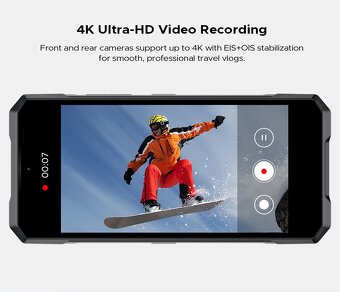 Odolný telefon DOOGEE Blade GT 12+20/256 GB, nový - 13