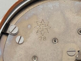 Zajímavé staré německé kapesní stopky Junghans 1/10s. - 13