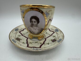 Sběratel nabízí staré porcelánové šálky s podšálky - 13