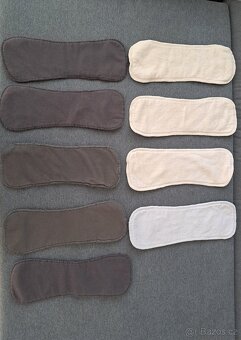 Sada látkových plen - cca 7 - 18kg - 13