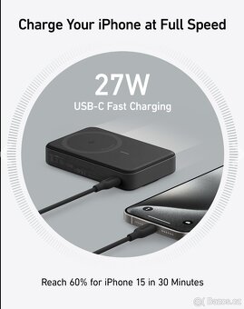 Bezdrátová, drátová Powerbanka Anker 633 MagGo Power Bank (1 - 13