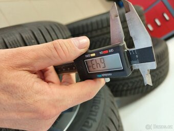 Alu kola Crystal Škoda Enyaq/Elroq 8Jx19" ET45 +Continental - 13