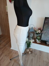 Nové dámské bílé skinny džíny Missguided - 13