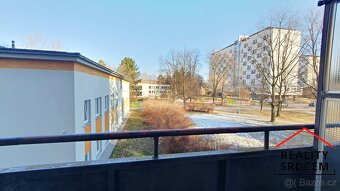 Podnájem částečně zařízeného bytu 2+1 s balkónem, 49 m2, ul. - 13