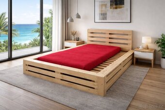 Postele v designu Palet - 13