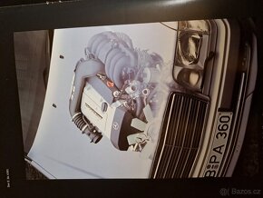 Prodám dobové prospekty Mercedes - 13