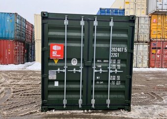 Lodní kontejner 20' RAL 6007 Mělník - 13