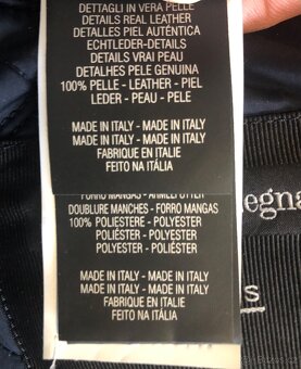 Luxusní zimní bunda E. Zegna, cena nové přes 170tis kč - 13