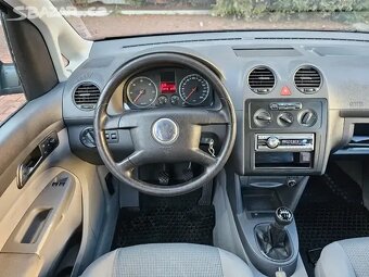 VW Caddy 1.9 TDI 77kW,7.Míst,Tažné,Klima,Serviska. - 13