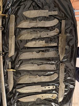 Nože, staré-Damašek - 13