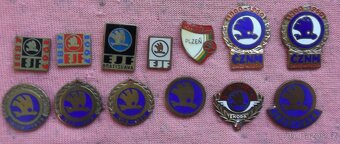 odznaky - motocykle, automobilky, rallye, Jawa, ČZ, Terrot - 13