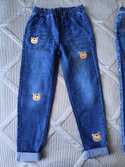 Nové džíny 128/134+nové tenisky, vel.33 - 13