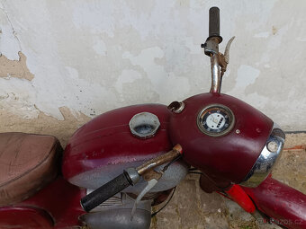 motocykl čz kývačka 175 ccm typ 450 bez tp kompletní moto - 13